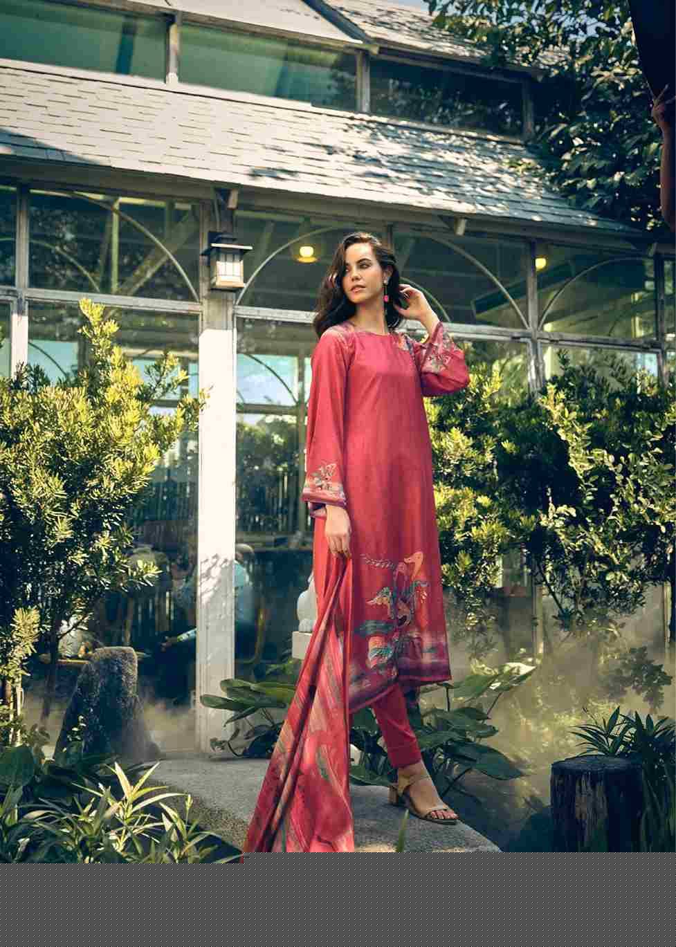 Minerva By Sadhana Fashion 10025 To 10032 Series Beautiful Festive Suits Colorful Stylish Fancy Casual Wear & Ethnic Wear Pure Muslin Silk Embroidered Dresses At Wholesale Price