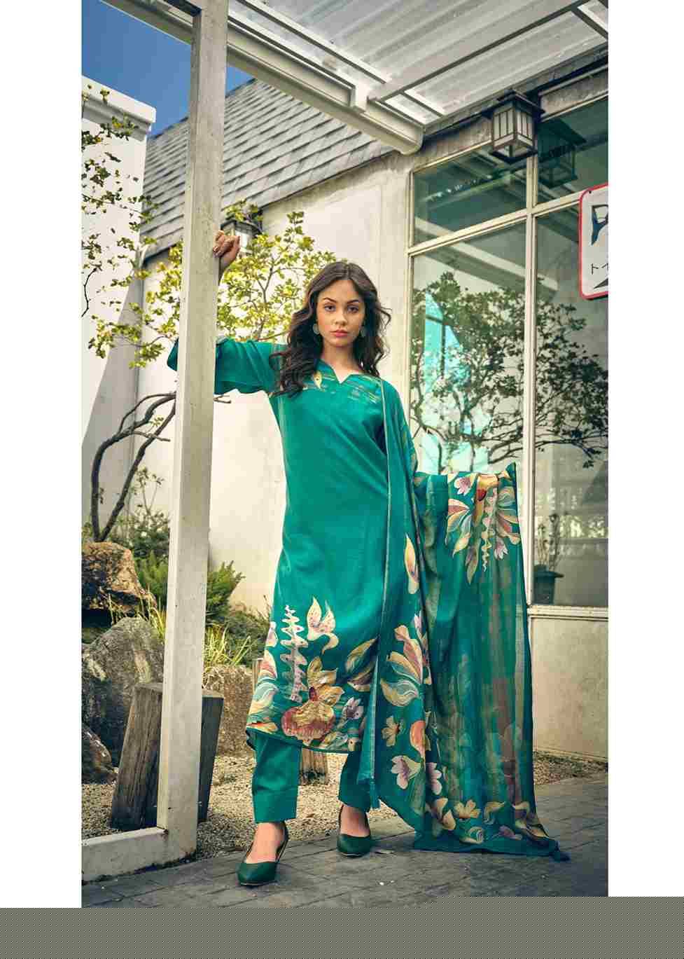 Minerva By Sadhana Fashion 10025 To 10032 Series Beautiful Festive Suits Colorful Stylish Fancy Casual Wear & Ethnic Wear Pure Muslin Silk Embroidered Dresses At Wholesale Price