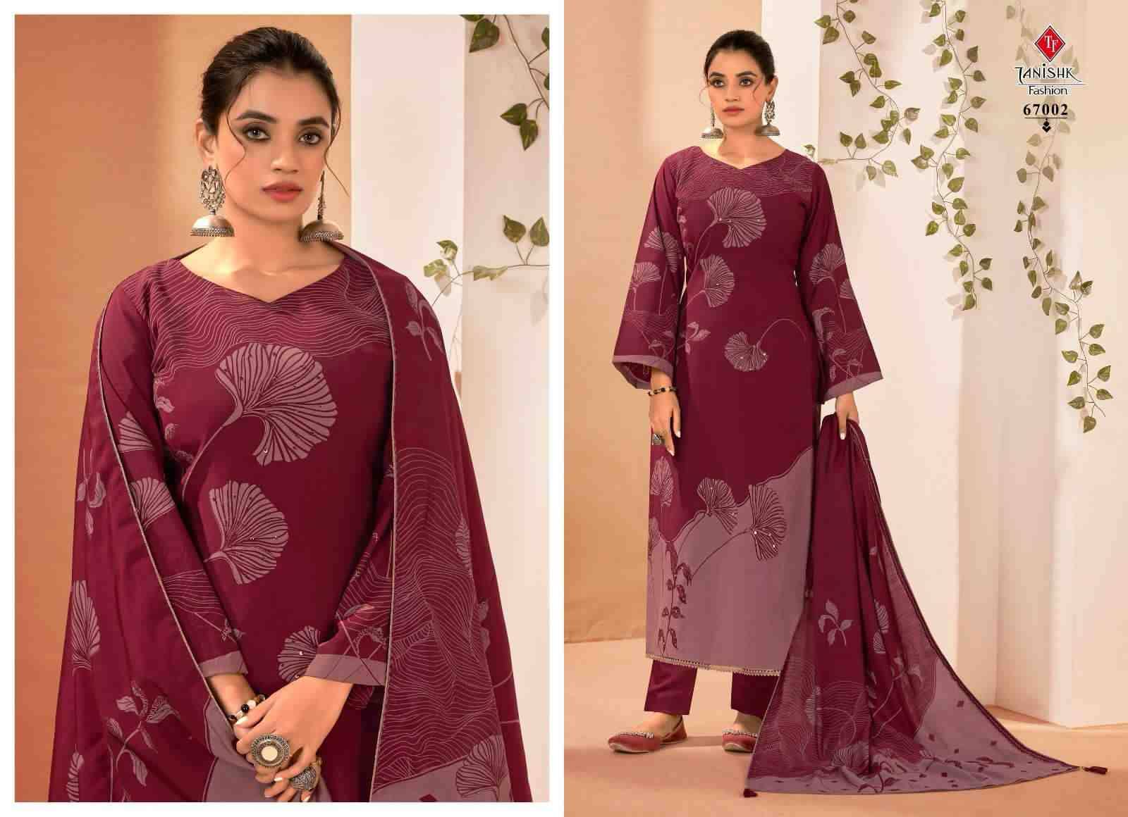 Koral By Tanishk Fashion 67001 To 67006 Series Beautiful Festive Suits Colorful Stylish Fancy Casual Wear & Ethnic Wear Pure Modal Muslin Print Dresses At Wholesale Price