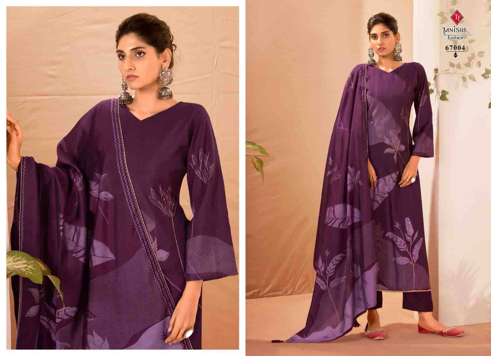 Koral By Tanishk Fashion 67001 To 67006 Series Beautiful Festive Suits Colorful Stylish Fancy Casual Wear & Ethnic Wear Pure Modal Muslin Print Dresses At Wholesale Price