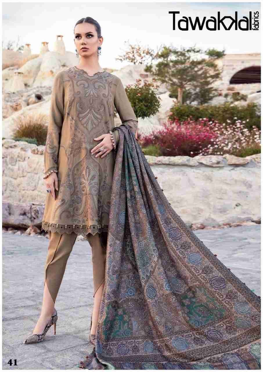 Mehroz Vol-5 By Tawakkal Fab 41 To 50 Series Designer Festive Suits Beautiful Stylish Fancy Colorful Party Wear & Occasional Wear Pure Cotton Dresses At Wholesale Price