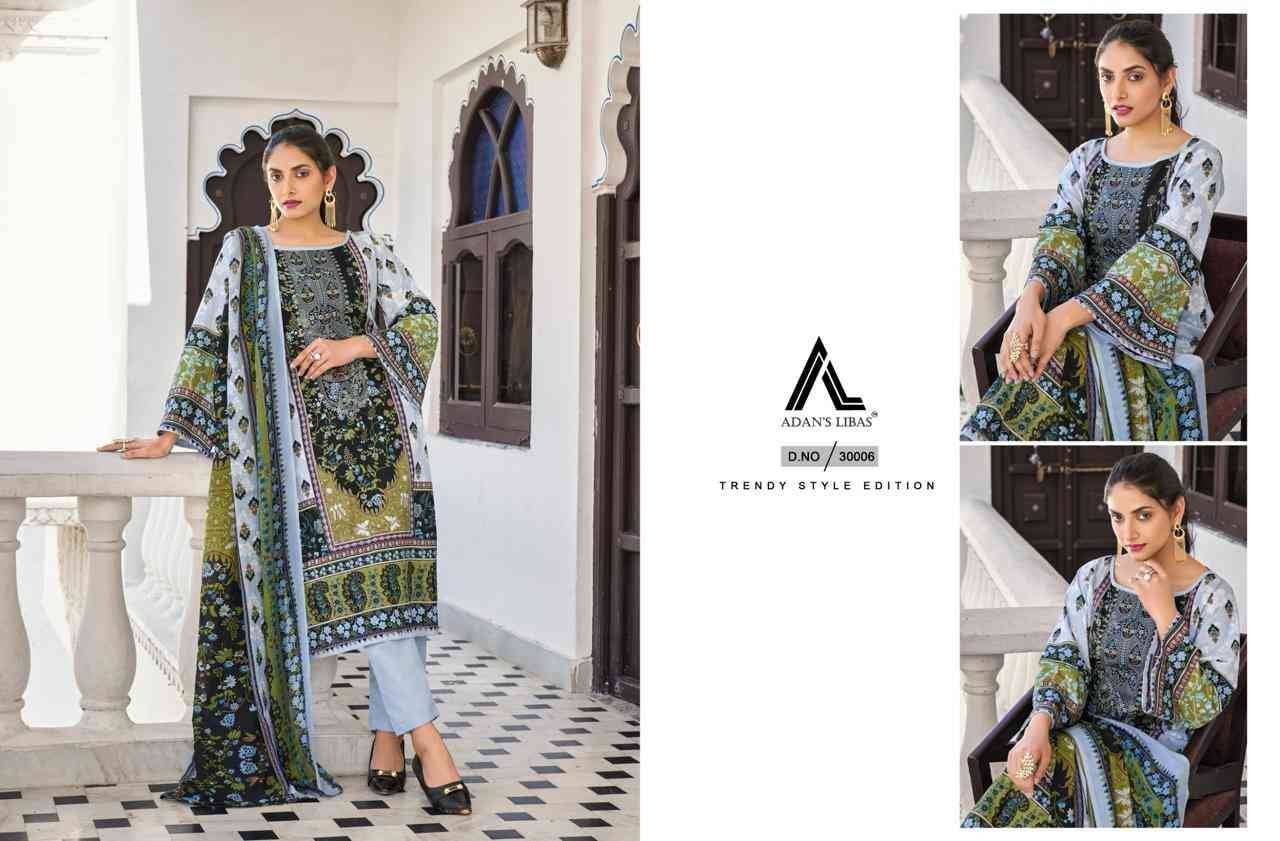 Naira Vol-30 By Adans Libas 30001 To 30010 Series Beautiful Festive Suits Stylish Fancy Colorful Casual Wear & Ethnic Wear Pure Cotton Print Dresses At Wholesale Price