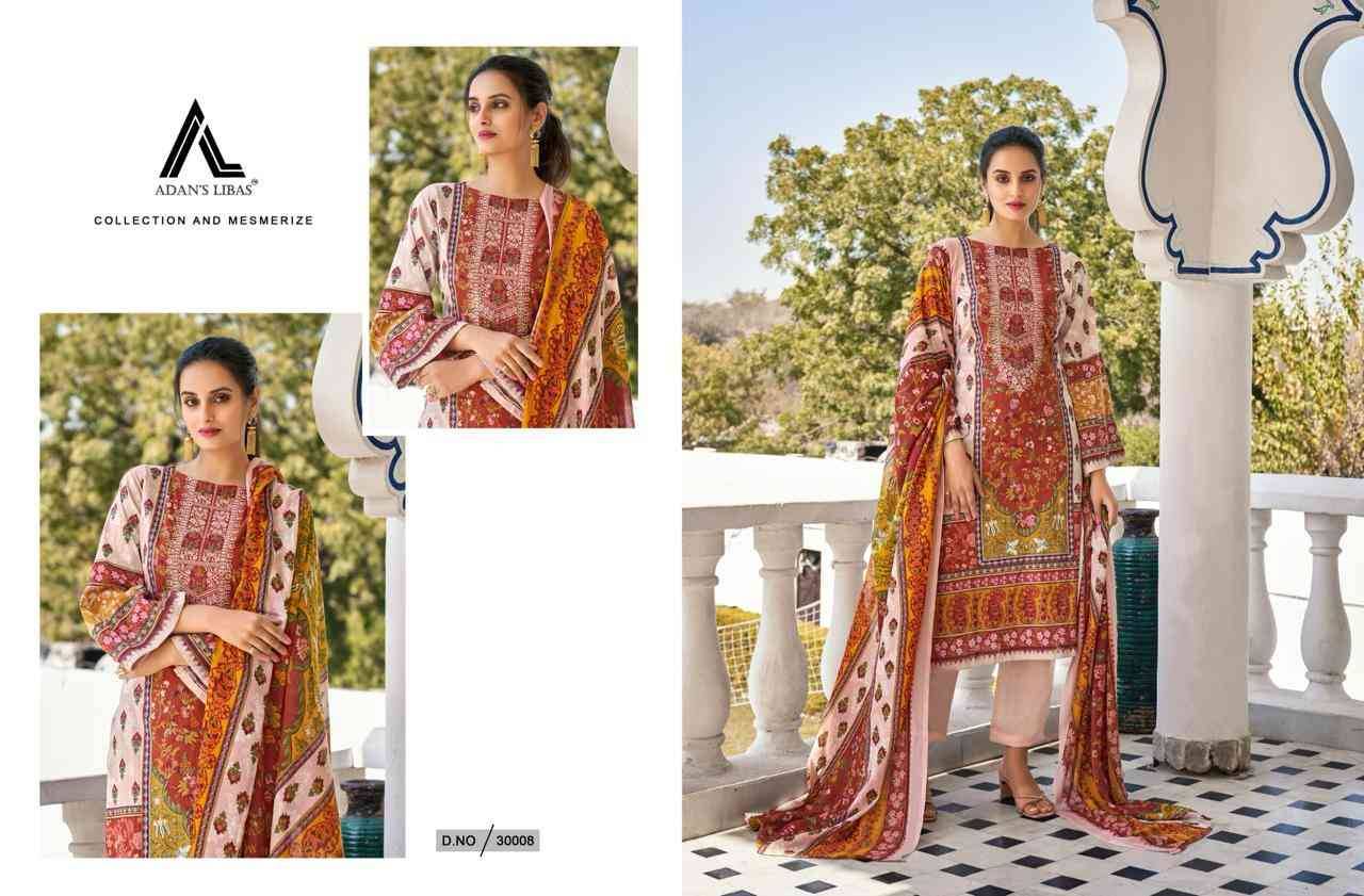 Naira Vol-30 By Adans Libas 30001 To 30010 Series Beautiful Festive Suits Stylish Fancy Colorful Casual Wear & Ethnic Wear Pure Cotton Print Dresses At Wholesale Price
