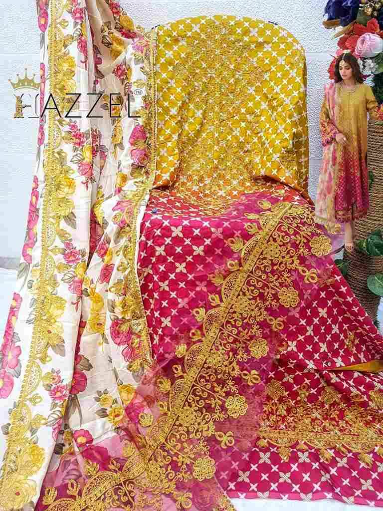 Best Of Queens Court Vol-10 By Hazzel 10001 To 10004 Series Designer Festive Pakistani Suits Collection Beautiful Stylish Fancy Colorful Party Wear & Occasional Wear Heavy Cotton Print With Patch Work Dresses At Wholesale Price