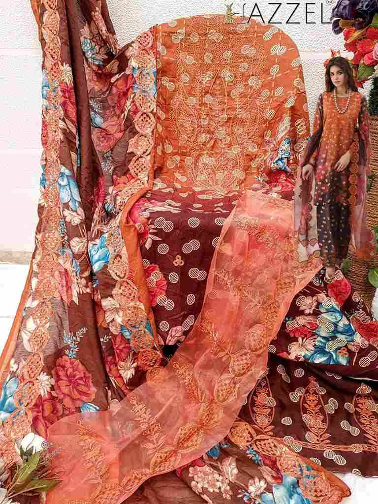 Best Of Queens Court Vol-10 By Hazzel 10001 To 10004 Series Designer Festive Pakistani Suits Collection Beautiful Stylish Fancy Colorful Party Wear & Occasional Wear Heavy Cotton Print With Patch Work Dresses At Wholesale Price