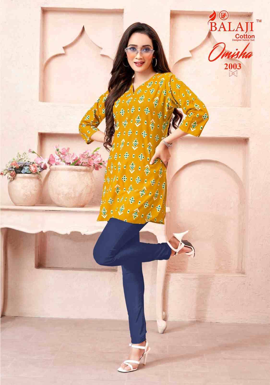 Omisha Vol-2 By Balaji Cotton 2001 To 2010 Series Designer Stylish Fancy Colorful Beautiful Party Wear & Ethnic Wear Collection Heavy Cotton Printed Kurtis At Wholesale Price