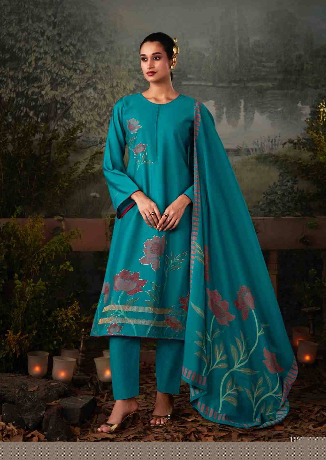 Kasturi By Sadhana Fashion 11001 To 11008 Series Beautiful Stylish Festive Suits Fancy Colorful Casual Wear & Ethnic Wear & Ready To Wear Viscose Muslin Print Dresses At Wholesale Price