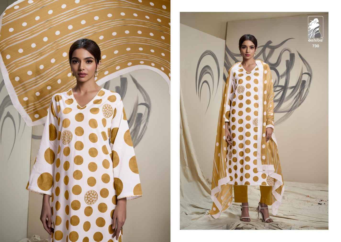 Ruhi By Sahiba Fabrics Beautiful Stylish Festive Suits Fancy Colorful Casual Wear & Ethnic Wear & Ready To Wear Pure Cotton Lawn Print Dresses At Wholesale Price