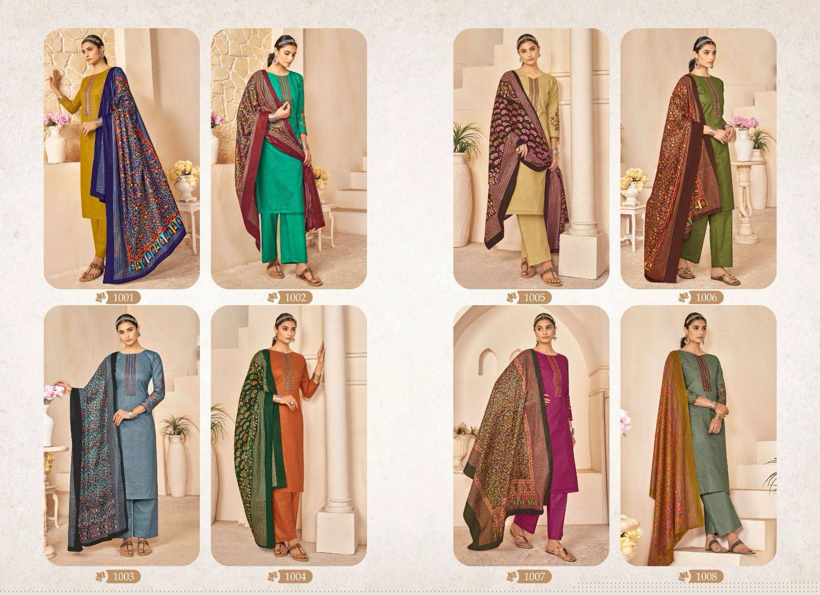 Sehar By Yashika Trends 1001 To 1008 Series Beautiful Stylish Suits Fancy Colorful Casual Wear & Ethnic Wear & Ready To Wear Heavy Cotton Dresses At Wholesale Price