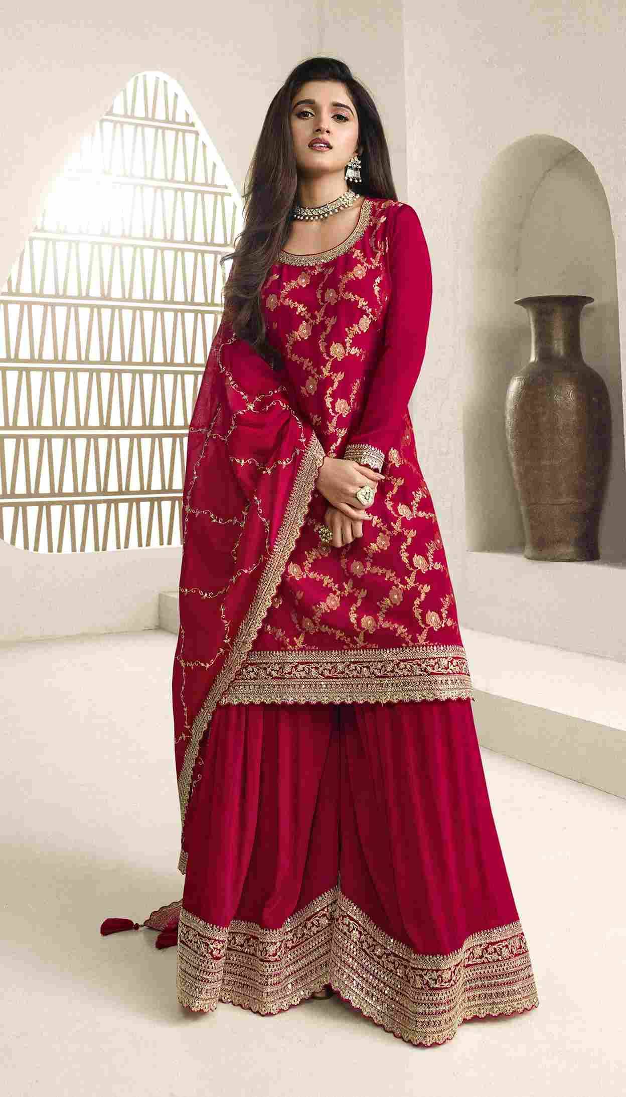 Karva By Vinay Fashion 66211 To 66216 Series Designer Festive Suits Beautiful Fancy Colorful Stylish Party Wear & Occasional Wear Chinnon Jacquard Dresses At Wholesale Price