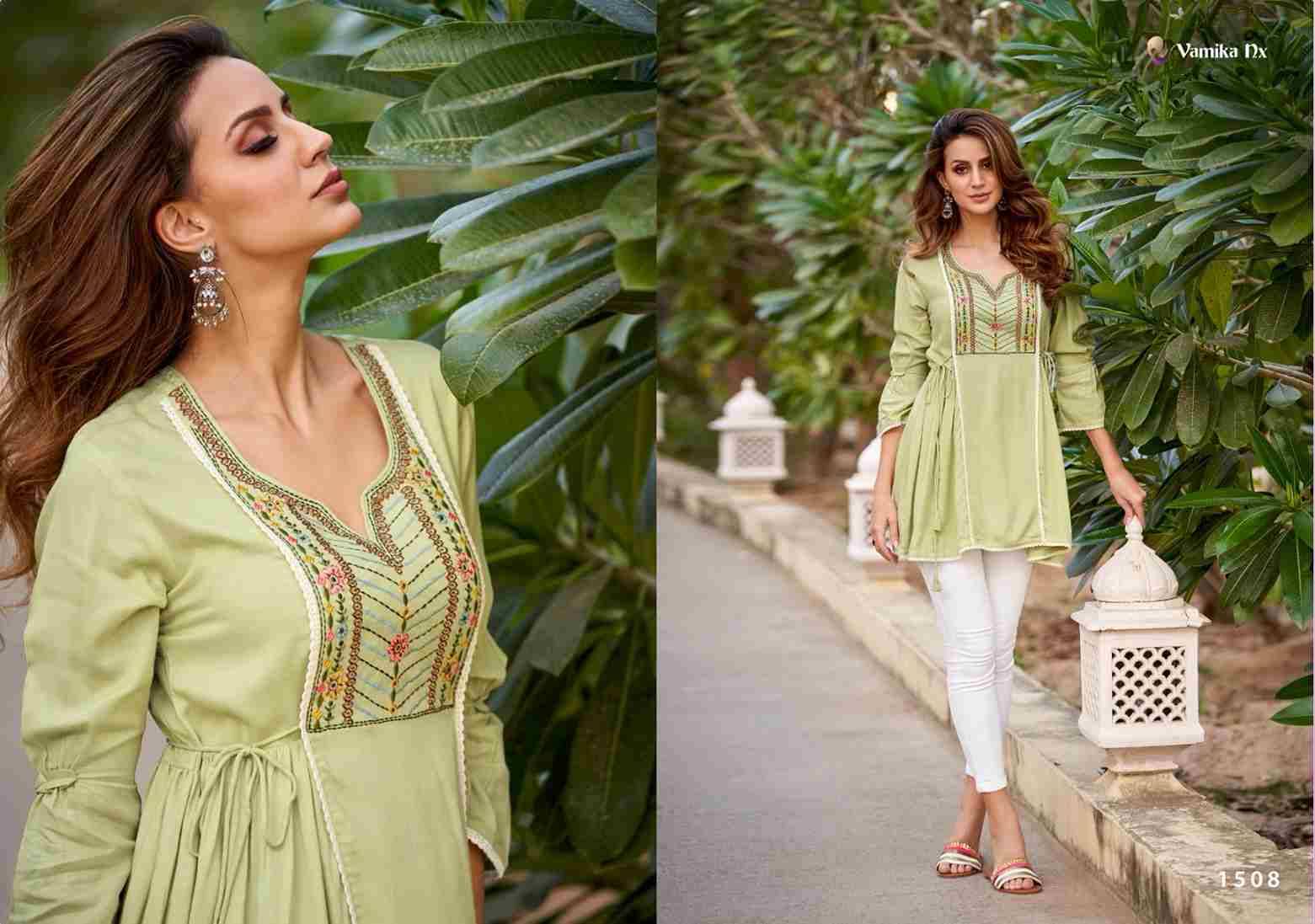 Rang Mahal Vol-2 By Vamika 1505 To 1508 Series Designer Stylish Fancy Colorful Beautiful Party Wear & Ethnic Wear Collection Heavy Rayon Print Tops At Wholesale Price