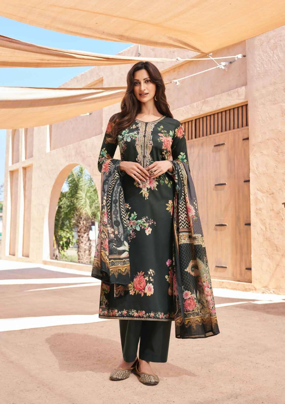 Amahle By Hermitage 5001 To 5006 Series Beautiful Festive Suits Stylish Fancy Colorful Casual Wear & Ethnic Wear Pure Jam Cotton Print Dresses At Wholesale Price