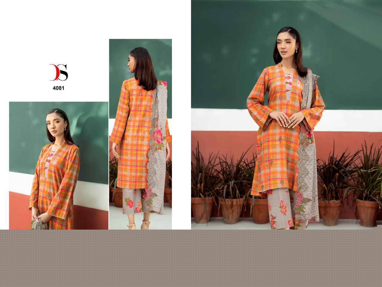 Aniq-24 By Deepsy Suits 4081 To 4086 Series Beautiful Pakistani Suits Colorful Stylish Fancy Casual Wear & Ethnic Wear Pure Cotton Dresses At Wholesale Price