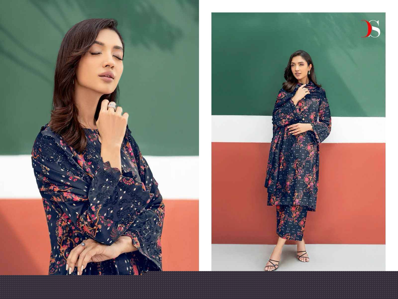 Aniq-24 By Deepsy Suits 4081 To 4086 Series Beautiful Pakistani Suits Colorful Stylish Fancy Casual Wear & Ethnic Wear Pure Cotton Dresses At Wholesale Price