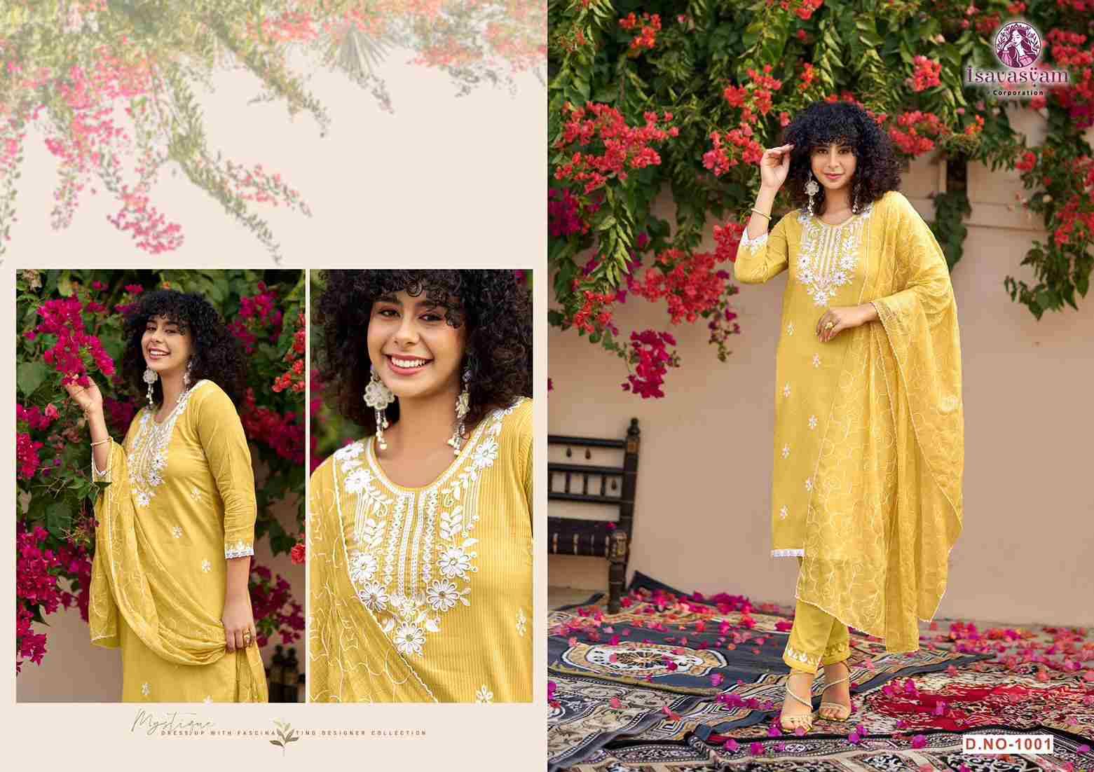 Cotton Sali By Isavasyam 1001 To 1004 Series Designer Stylish Fancy Colorful Beautiful Party Wear & Ethnic Wear Collection Pure Cambric Cotton Dresses At Wholesale Price