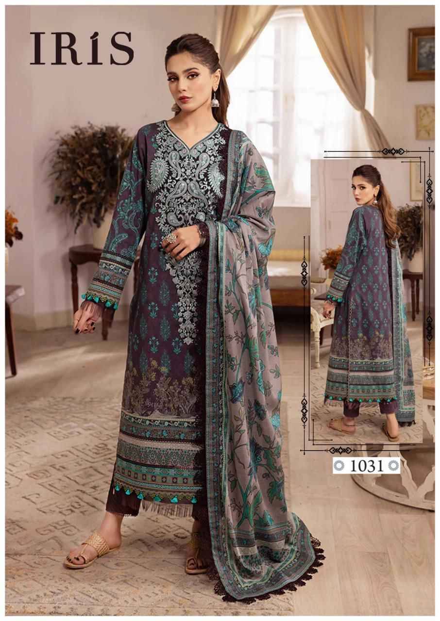 Afsanah Vol-4 By Iris 1031 To 1040 Series Designer Festive Suits Beautiful Stylish Fancy Colorful Party Wear & Occasional Wear Pure Cotton Print Dresses At Wholesale Price