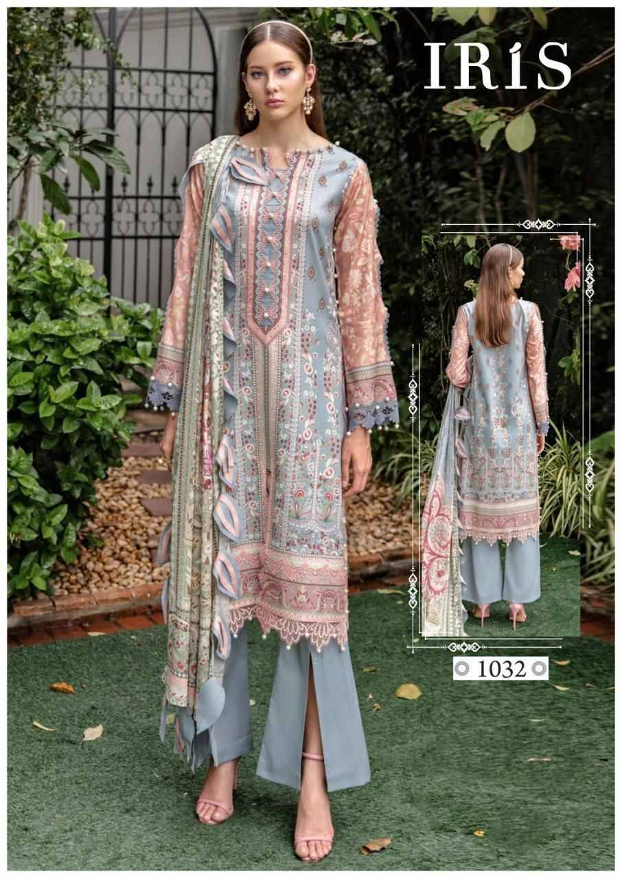 Afsanah Vol-4 By Iris 1031 To 1040 Series Designer Festive Suits Beautiful Stylish Fancy Colorful Party Wear & Occasional Wear Pure Cotton Print Dresses At Wholesale Price