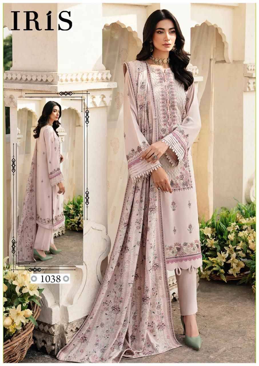 Afsanah Vol-4 By Iris 1031 To 1040 Series Designer Festive Suits Beautiful Stylish Fancy Colorful Party Wear & Occasional Wear Pure Cotton Print Dresses At Wholesale Price