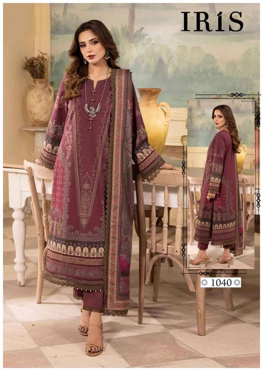 Afsanah Vol-4 By Iris 1031 To 1040 Series Designer Festive Suits Beautiful Stylish Fancy Colorful Party Wear & Occasional Wear Pure Cotton Print Dresses At Wholesale Price