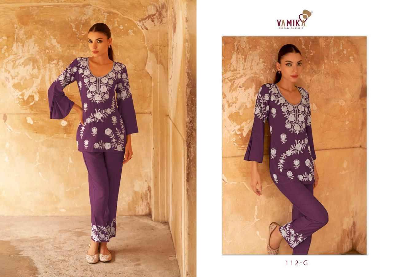 Veronica Vol-3 Gold By Vamika 112-F To 112-J Series Designer Stylish Fancy Colorful Beautiful Casual Wear & Ethnic Wear Heavy Rayon Kurtis At Wholesale Price