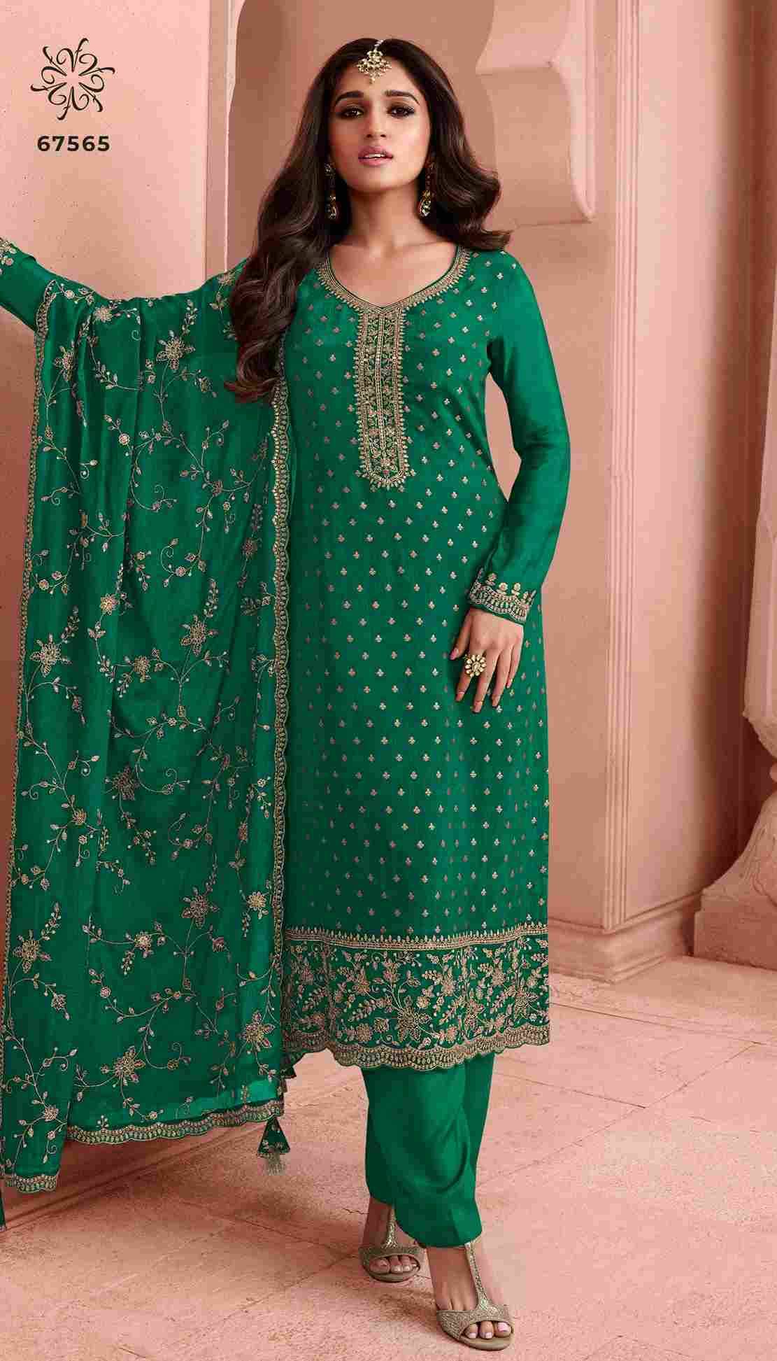 Swarnaa Colour Plus By Vinay Fashion 67561 To 67566 Series Designer Festive Suits Beautiful Fancy Colorful Stylish Party Wear & Occasional Wear Dola Jacquard Dresses At Wholesale Price
