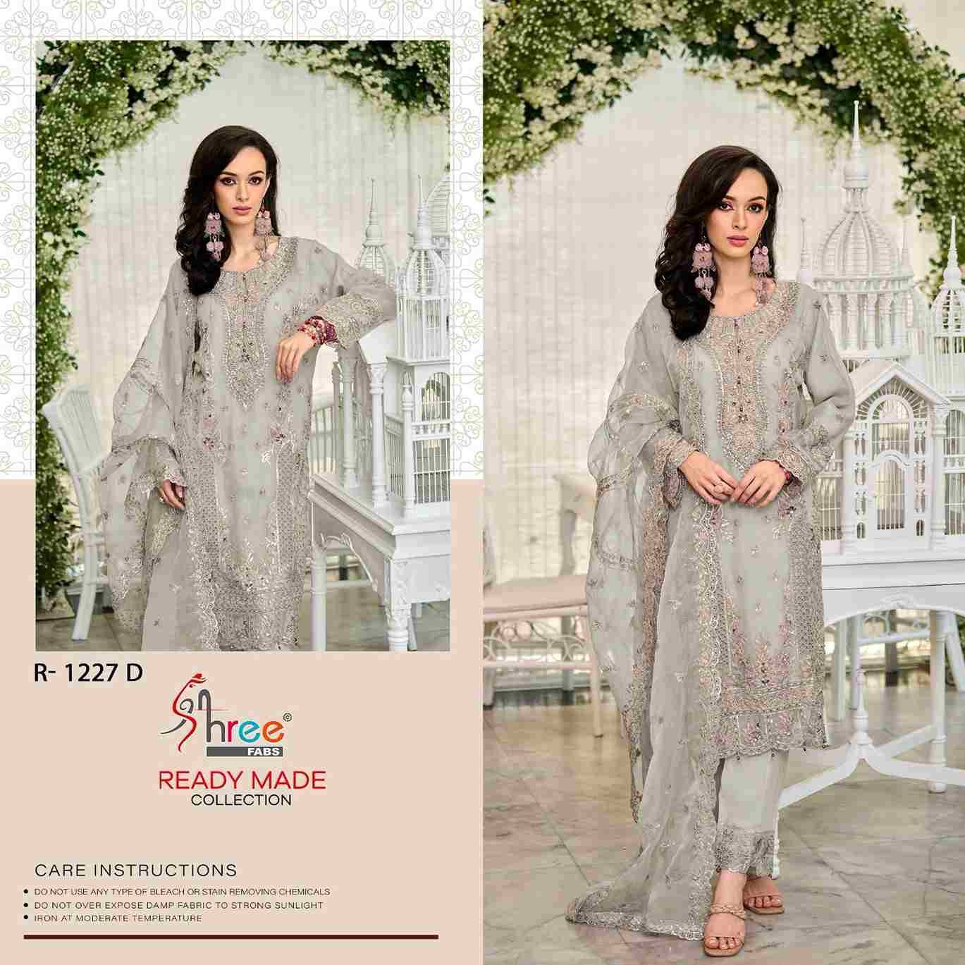 Shree Fabs Hit Design R-1227 By Shree Fabs R-1227-A To R-1227-D Series Pakistani Suits Beautiful Fancy Colorful Stylish Party Wear & Occasional Wear Organza Embroidery Dresses At Wholesale Price