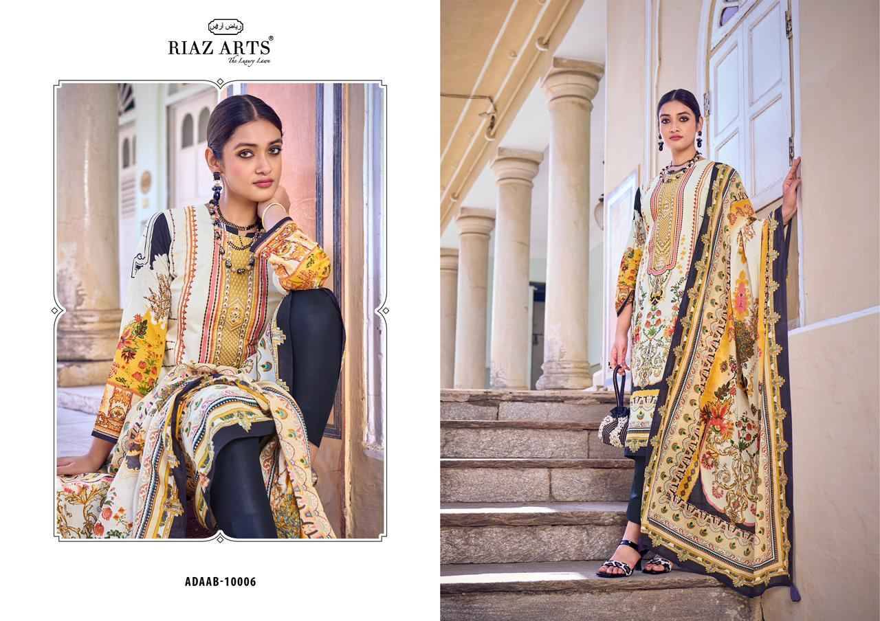 Adaab By Mumtaz Arts 10001 To 10007 Series Beautiful Stylish Festive Suits Fancy Colorful Casual Wear & Ethnic Wear & Ready To Wear Pure Lawn Cambric Print Dresses At Wholesale Price