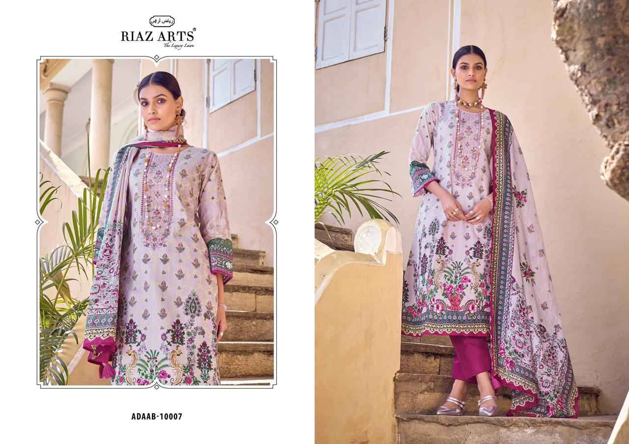 Adaab By Mumtaz Arts 10001 To 10007 Series Beautiful Stylish Festive Suits Fancy Colorful Casual Wear & Ethnic Wear & Ready To Wear Pure Lawn Cambric Print Dresses At Wholesale Price