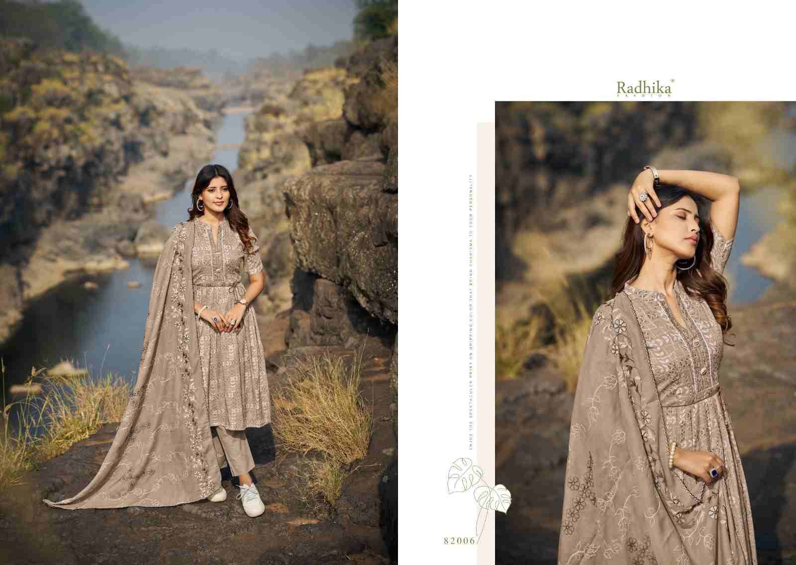 Barfi Vol-2 By Radhika Fashion 82001 To 82006 Series Beautiful Stylish Festive Suits Fancy Colorful Casual Wear & Ethnic Wear & Ready To Wear Cotton Print Dresses At Wholesale Price