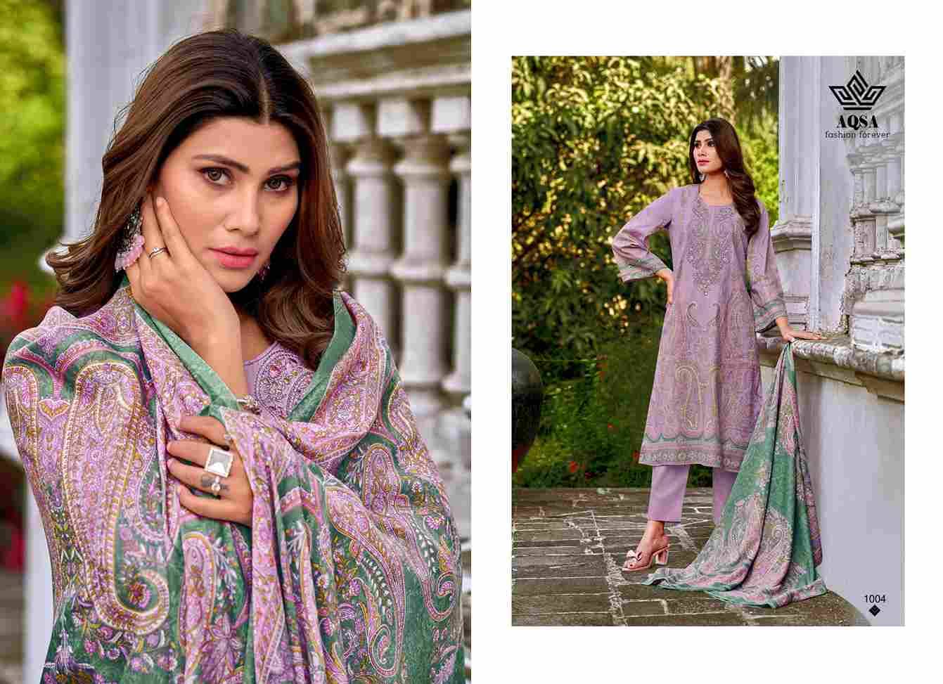 Miraya By Aqsa 1001 To 1006 Series Beautiful Stylish Festive Suits Fancy Colorful Casual Wear & Ethnic Wear & Ready To Wear Pure Cambric Cotton Print Dresses At Wholesale Price