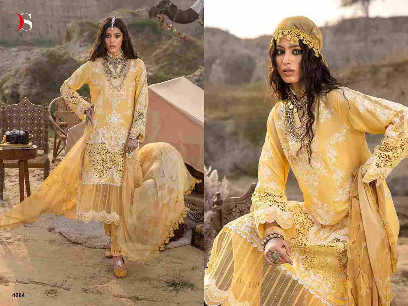Adan Libas Lawn-24 By Deepsy Suits 4061 To 4066 Series Designer Pakistani Suits Beautiful Stylish Fancy Colorful Party Wear & Occasional Wear Pure Cotton Dresses At Wholesale Price