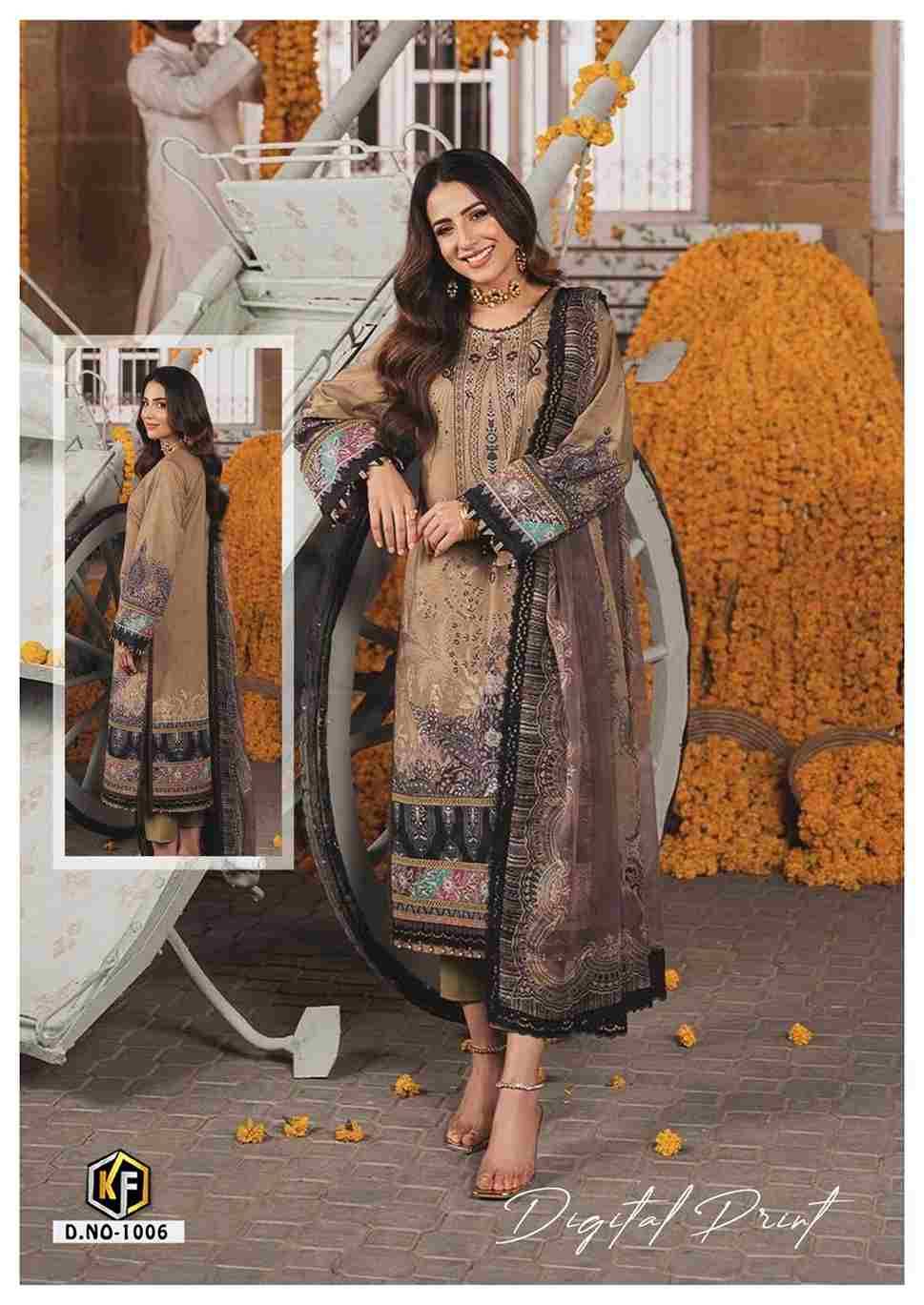 Asim Jofa By Keval Fab 1001 To 1006 Series Beautiful Festive Suits Colorful Stylish Fancy Casual Wear & Ethnic Wear Heavy Cotton Print Dresses At Wholesale Price