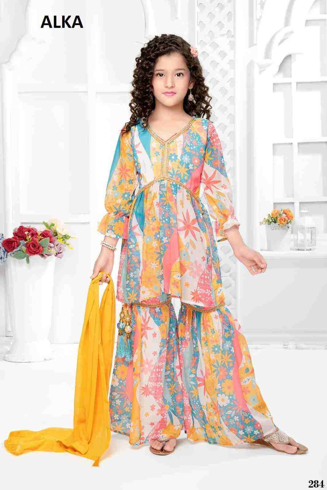 Aaradhna Vol-43 By Fashid Wholesale 284 To 287 Series Designer Stylish Fancy Colorful Beautiful Party Wear & Ethnic Wear Collection Faux Georgette Gowns At Wholesale Price