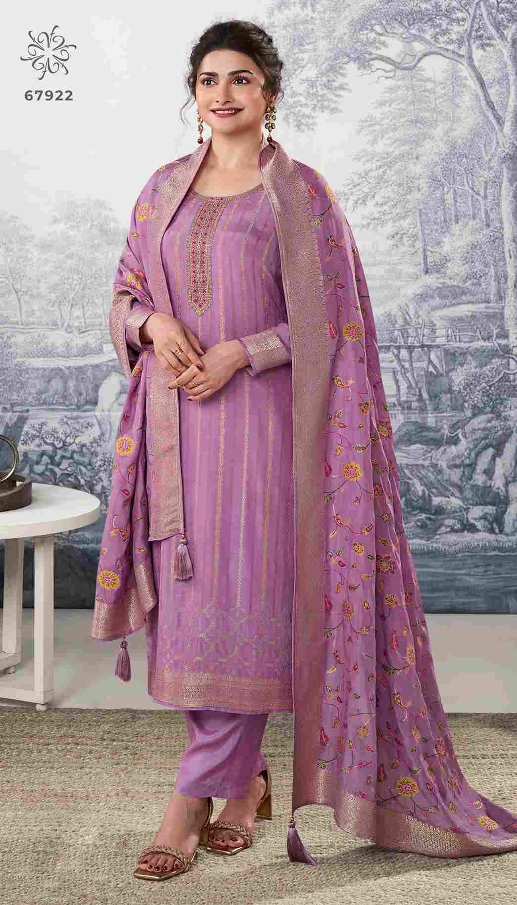 Sanaya Vol-2 By Vinay Fashion 67921 TO 67926 Series Designer Festive Suits Beautiful Fancy Colorful Stylish Party Wear & Occasional Wear Muslin Jacquard Dresses At Wholesale Price