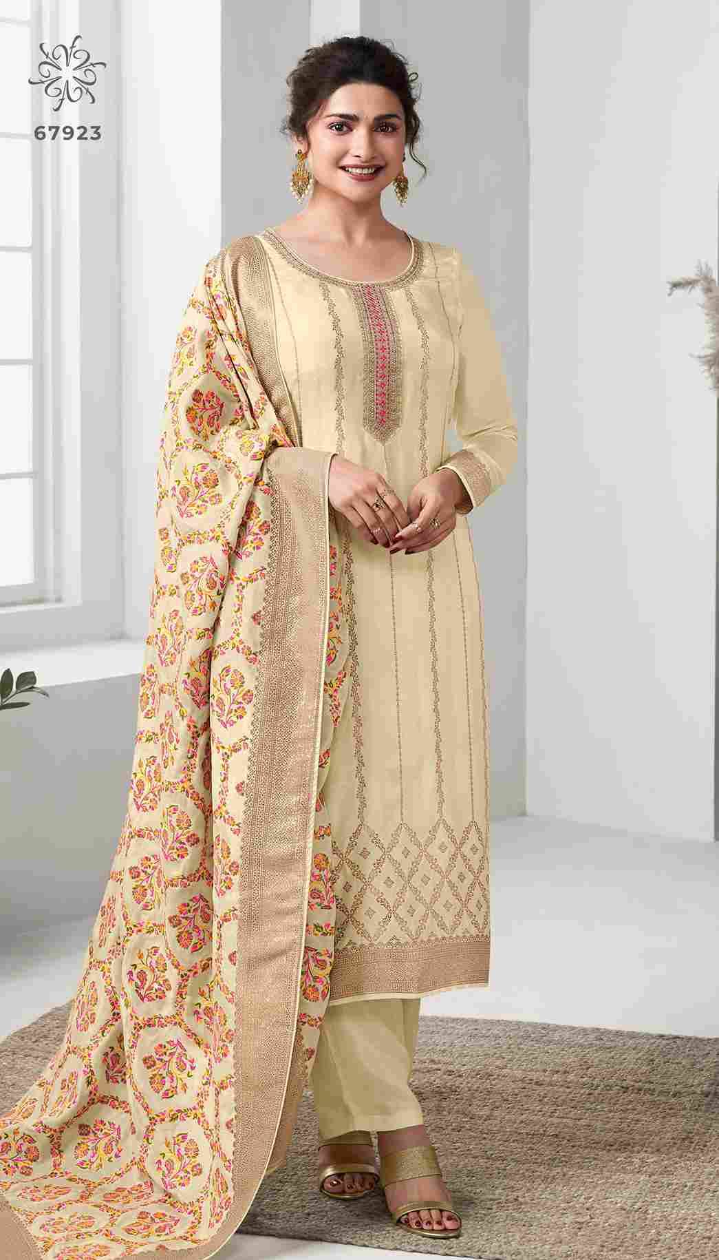 Sanaya Vol-2 By Vinay Fashion 67921 TO 67926 Series Designer Festive Suits Beautiful Fancy Colorful Stylish Party Wear & Occasional Wear Muslin Jacquard Dresses At Wholesale Price