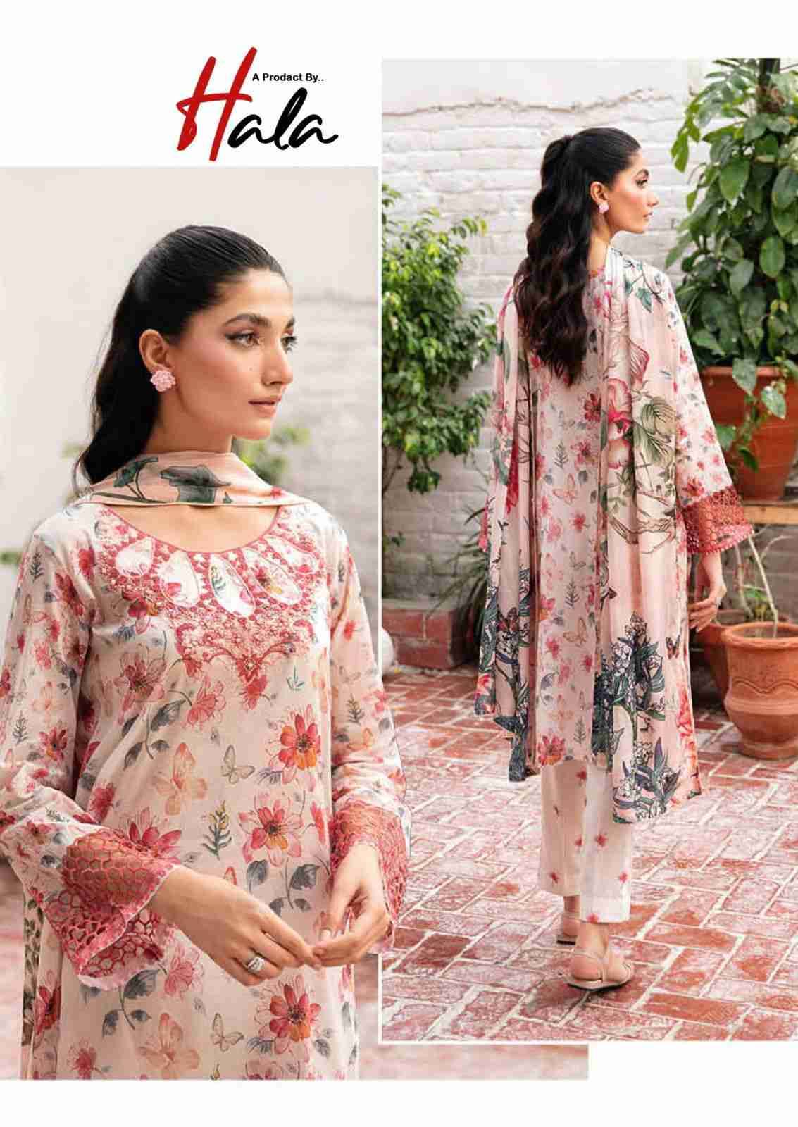 Rangrez Vol-2 By Hala 1001 To 1006 Series Beautiful Pakistani Suits Stylish Colorful Fancy Casual Wear & Ethnic Wear Heavy Cotton Print Dresses At Wholesale Price
