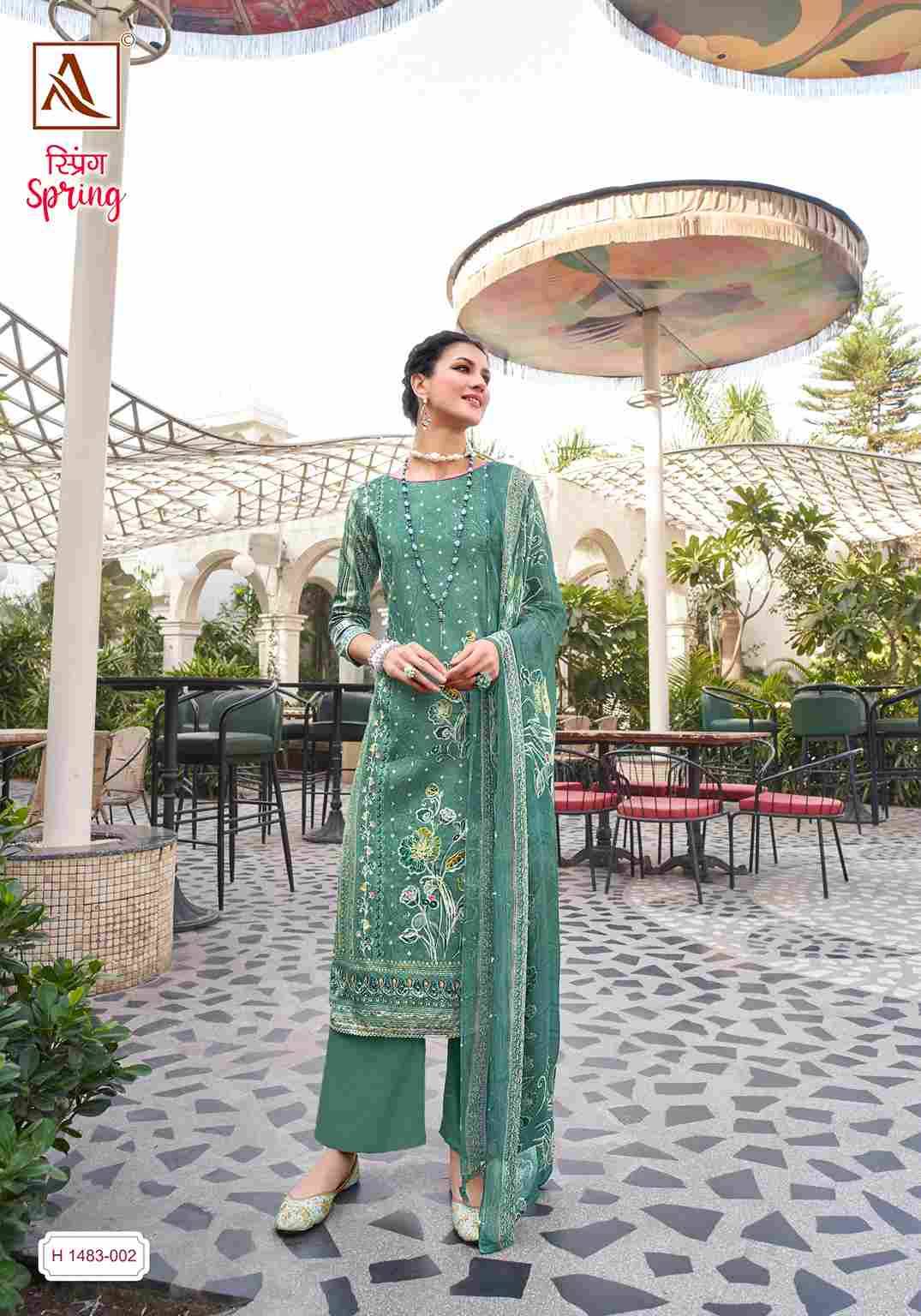 Spring By Alok Suit 1483-001 To 1483-006 Series Indian Traditional Wear Collection Beautiful Stylish Fancy Colorful Party Wear & Wear Pure Jam Print Dress At Wholesale Price