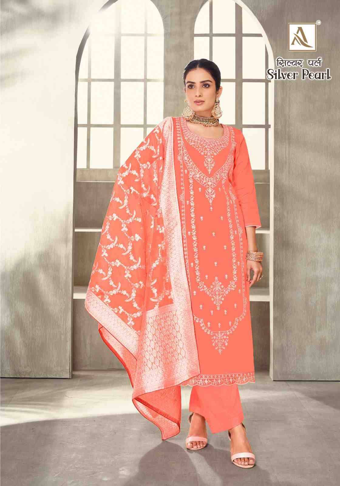 Silver Pearl By Alok Suit 1469-001 To 1469-006 Series Indian Traditional Wear Collection Beautiful Stylish Fancy Colorful Party Wear & Wear Pure Jam Cotton Dress At Wholesale Price