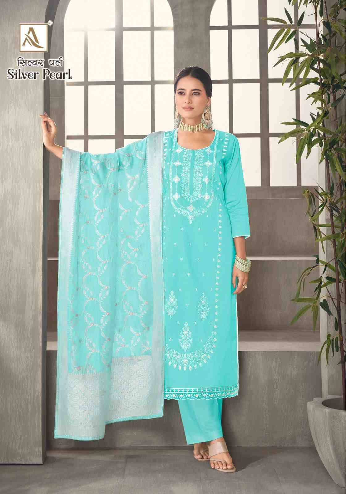 Silver Pearl By Alok Suit 1469-001 To 1469-006 Series Indian Traditional Wear Collection Beautiful Stylish Fancy Colorful Party Wear & Wear Pure Jam Cotton Dress At Wholesale Price