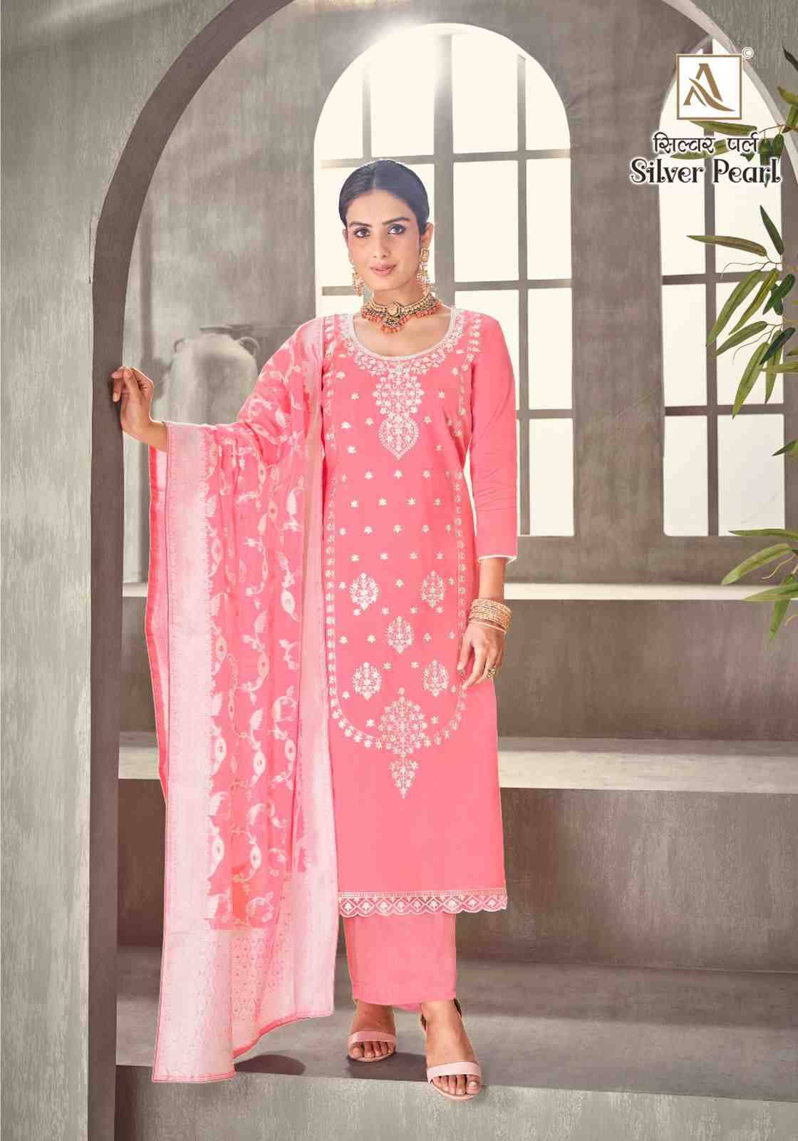 Silver Pearl By Alok Suit 1469-001 To 1469-006 Series Indian Traditional Wear Collection Beautiful Stylish Fancy Colorful Party Wear & Wear Pure Jam Cotton Dress At Wholesale Price