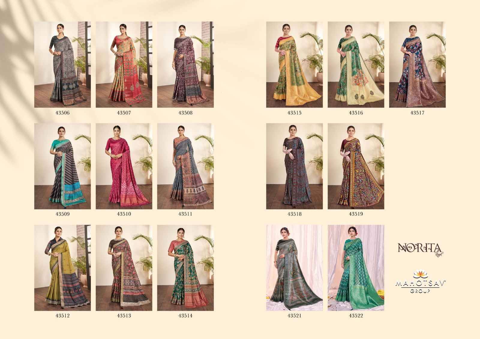 Nirvi By Mahotsav Creation Indian Traditional Wear Collection Beautiful Stylish Fancy Colorful Party Wear & Occasional Wear Handloom Silk Sarees At Wholesale Price