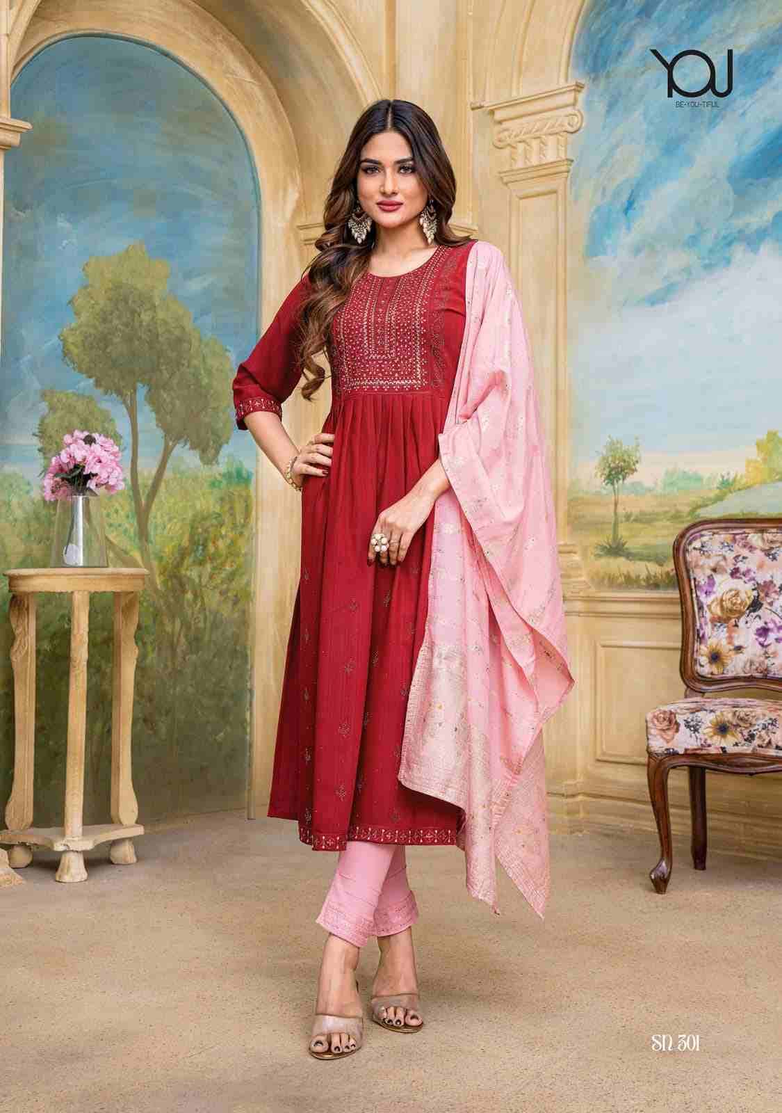 Sheen Vol-5 By You 501 To 505 Series Designer Festive Suits Beautiful Stylish Fancy Colorful Party Wear & Occasional Wear Nylon Viscose Dresses At Wholesale Price