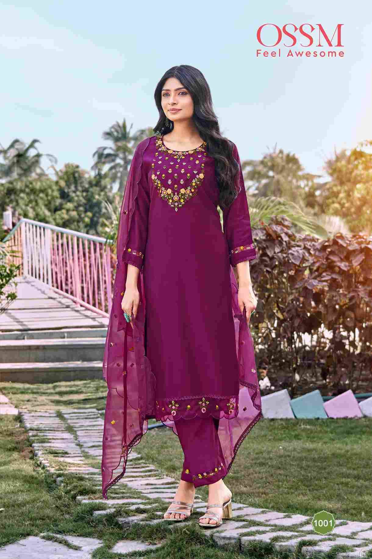 Mohey Vol-2 By Ossm 1001 To 1006 Series Designer Festive Suits Beautiful Stylish Fancy Colorful Party Wear & Occasional Wear Viscose Silk Dresses At Wholesale Price