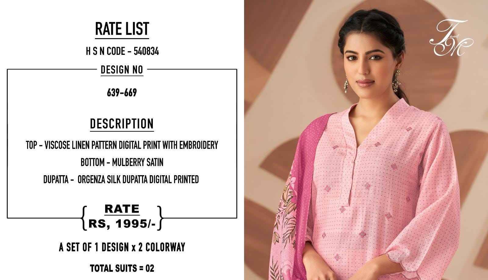 Meera By T And M Designer Studio Beautiful Festive Suits Colorful Stylish Fancy Casual Wear & Ethnic Wear Viscose Linen Print Dresses At Wholesale Price