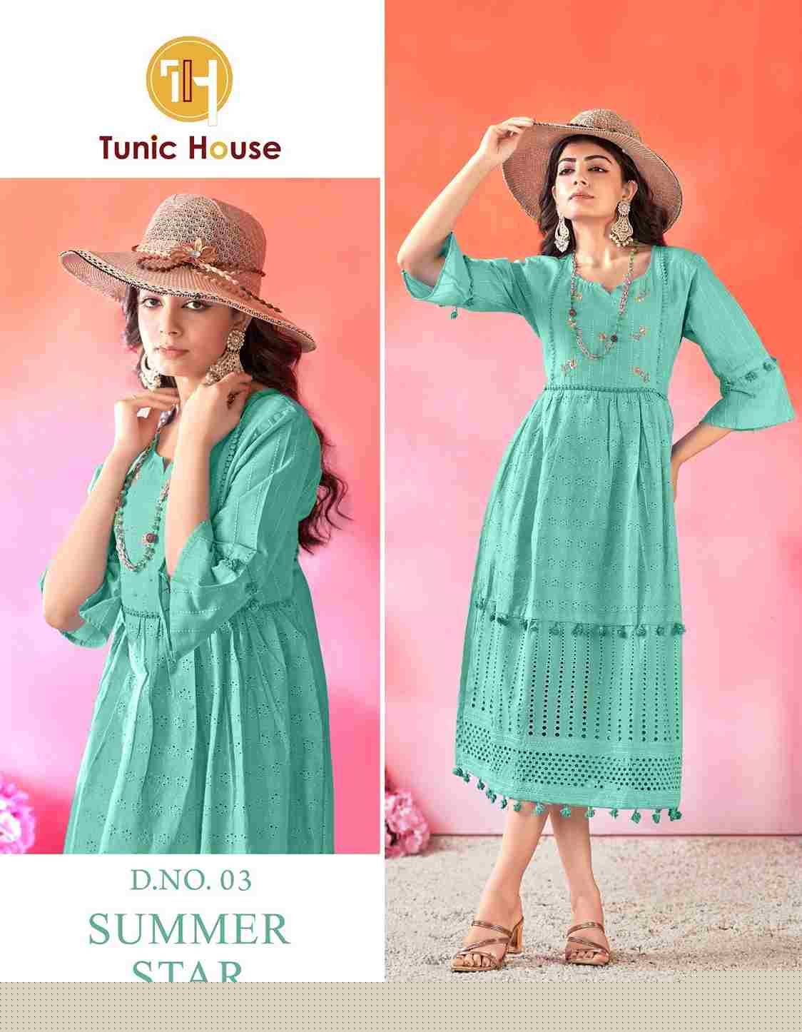 Summer Star By Tunic House 01 To 08 Series Designer Stylish Fancy Colorful Beautiful Party Wear & Ethnic Wear Collection Cotton Print Kurtis At Wholesale Price