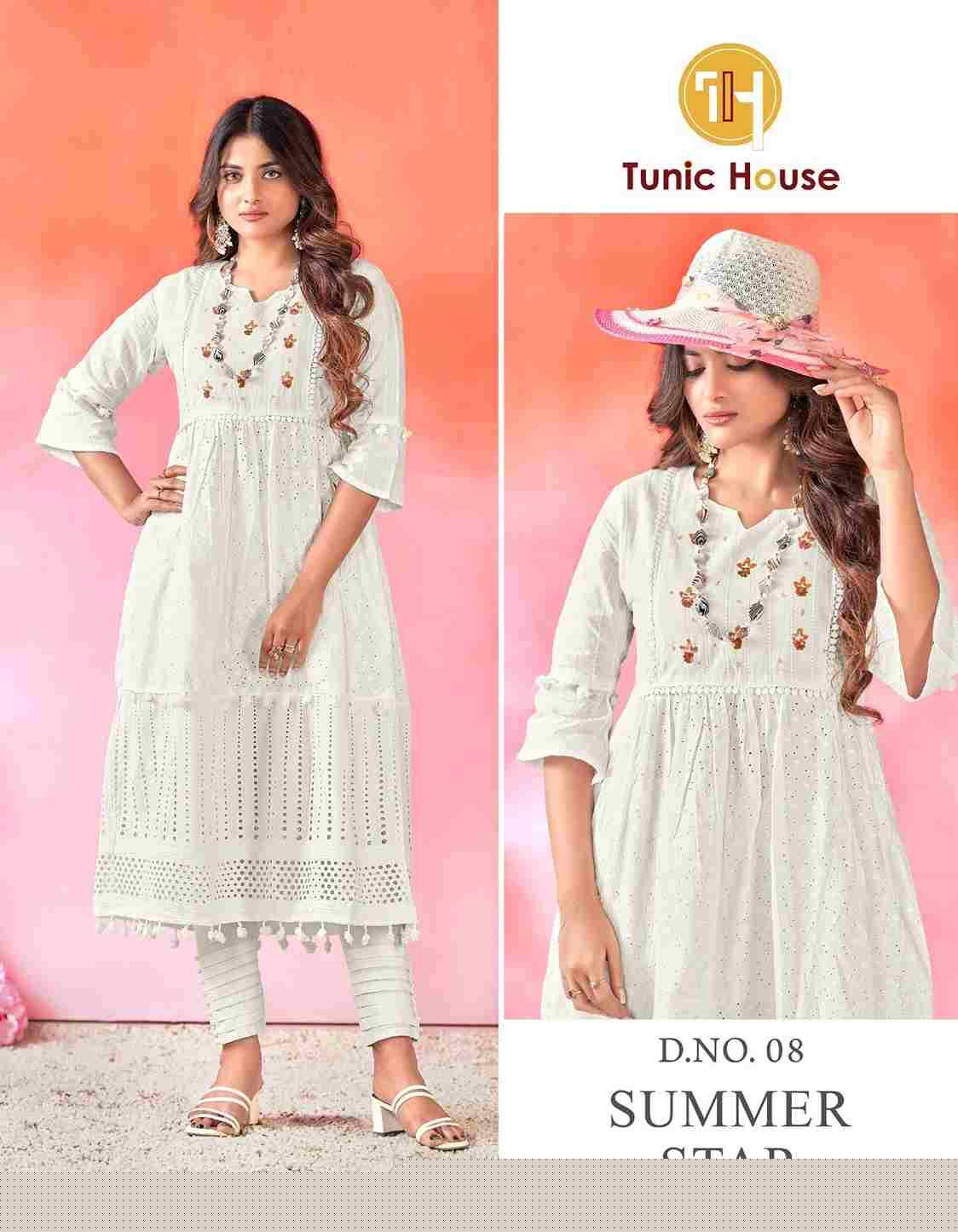 Summer Star By Tunic House 01 To 08 Series Designer Stylish Fancy Colorful Beautiful Party Wear & Ethnic Wear Collection Cotton Print Kurtis At Wholesale Price