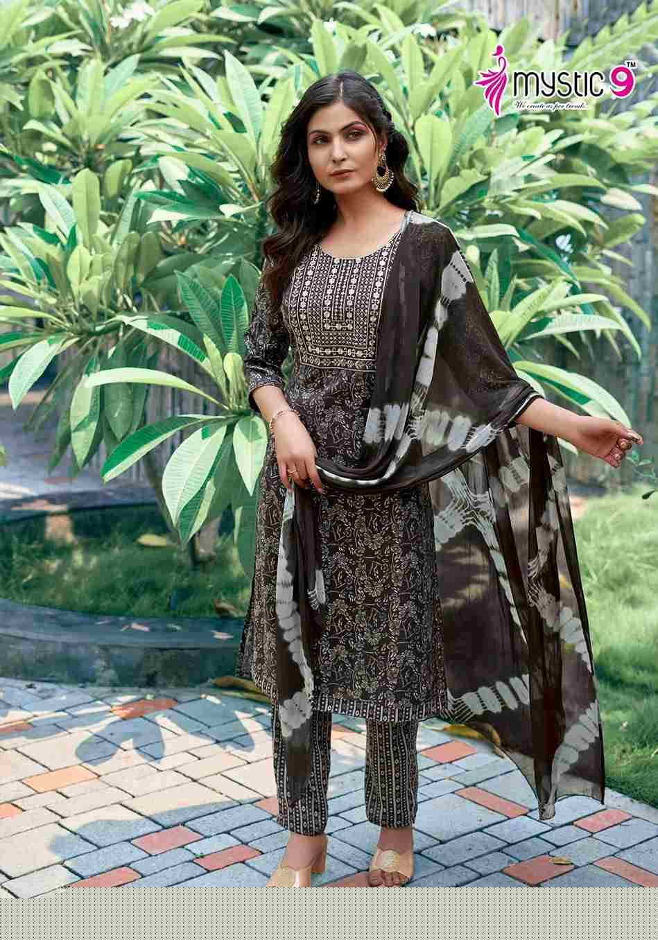 Shagun Vol-2 By Mystic 9 2001 To 2008 Series Beautiful Festive Suits Colorful Stylish Fancy Casual Wear & Ethnic Wear Rayon Print Dresses At Wholesale Price