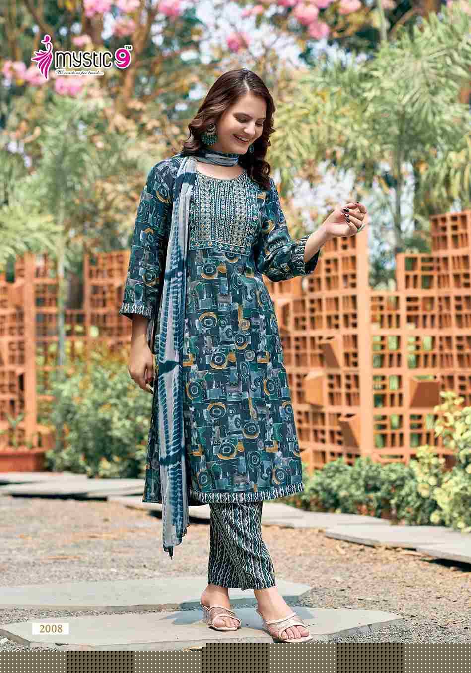 Shagun Vol-2 By Mystic 9 2001 To 2008 Series Beautiful Festive Suits Colorful Stylish Fancy Casual Wear & Ethnic Wear Rayon Print Dresses At Wholesale Price