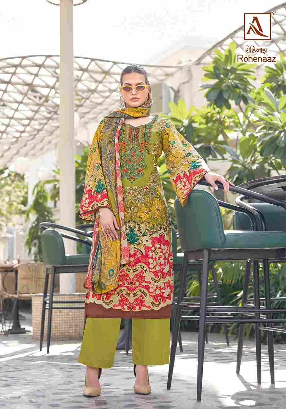 Rohenaaz By Alok Suit 1486-001 To 1486-008 Series Indian Traditional Wear Collection Beautiful Stylish Fancy Colorful Party Wear & Wear Cambric Cotton Dress At Wholesale Price