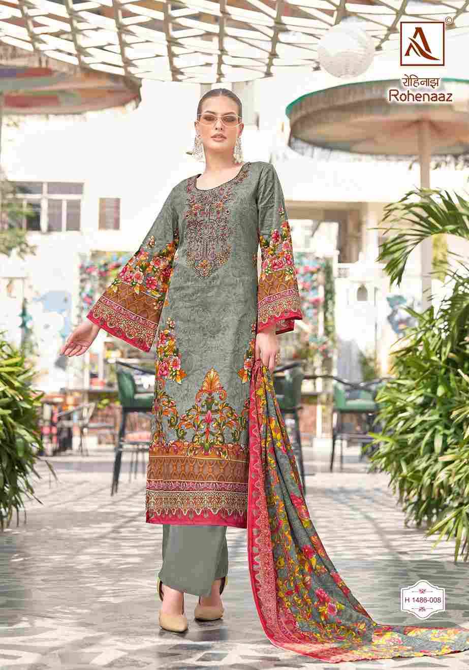 Rohenaaz By Alok Suit 1486-001 To 1486-008 Series Indian Traditional Wear Collection Beautiful Stylish Fancy Colorful Party Wear & Wear Cambric Cotton Dress At Wholesale Price